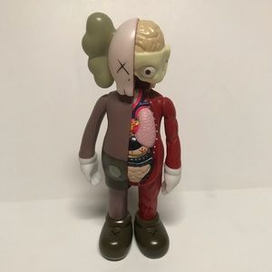 Kaws 8” Companion Figure Brown Open New with Box